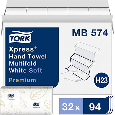 TORK TOWEL ADVANCE MULTIFOLD 2 PLY
